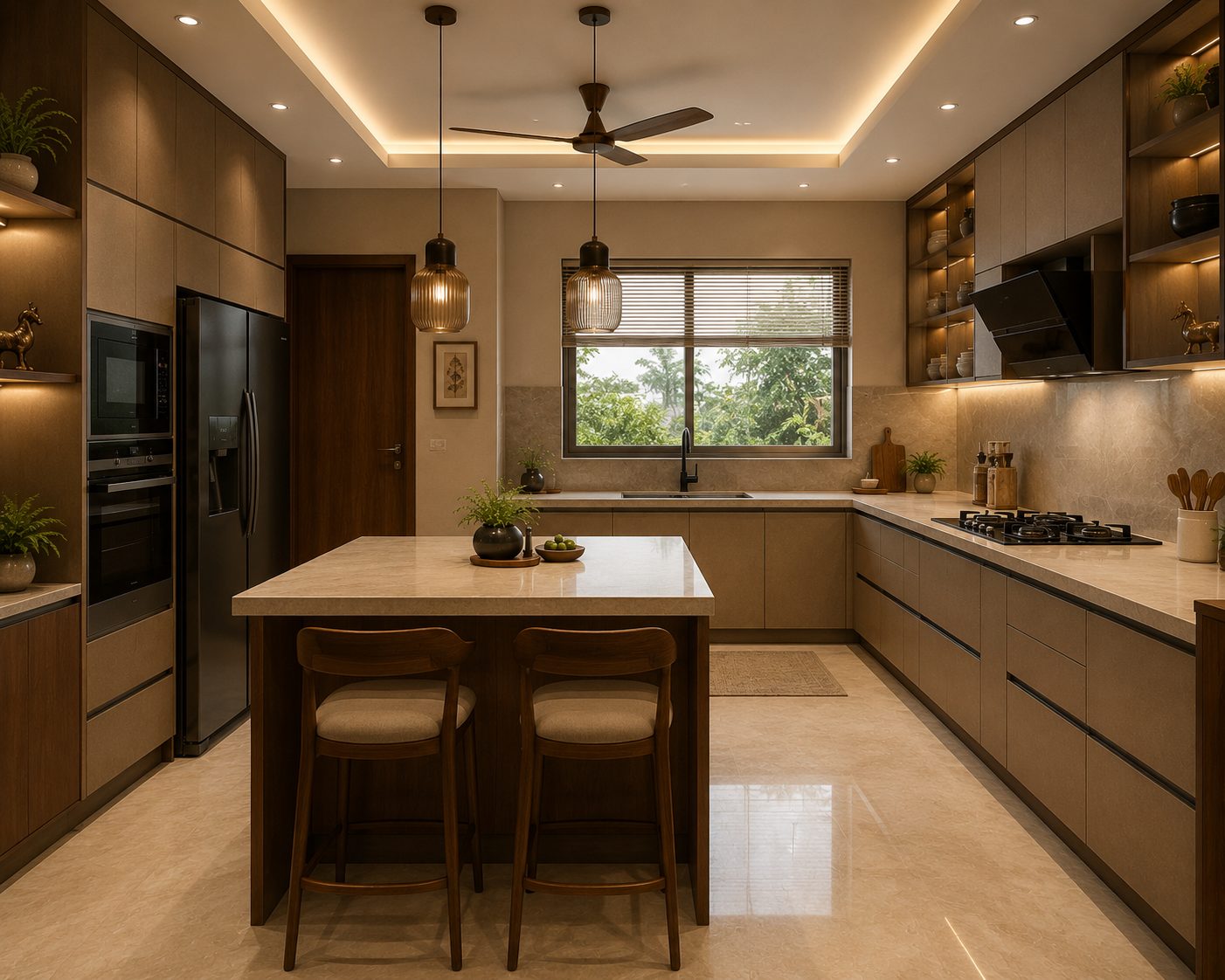 Indian Contemporary kitchen