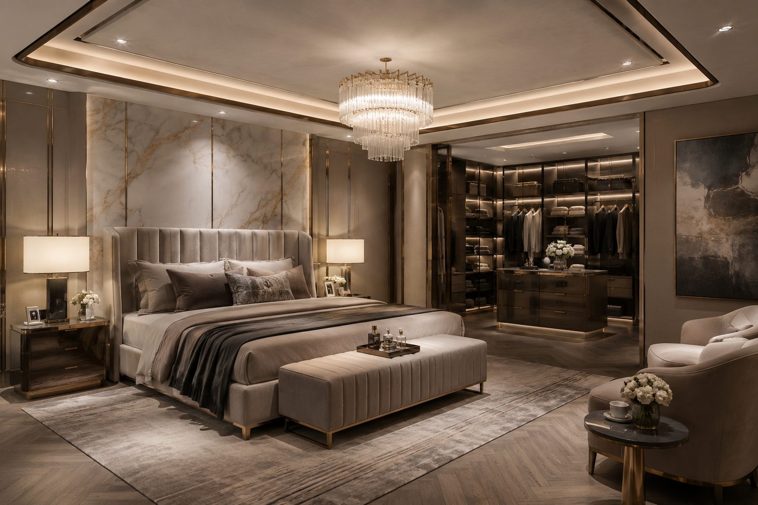 Quiet Luxury master suite